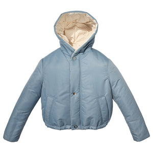REVERSIBLE SUSTAINABLE DOWN SHORT COAT ** Only 1 XS Left