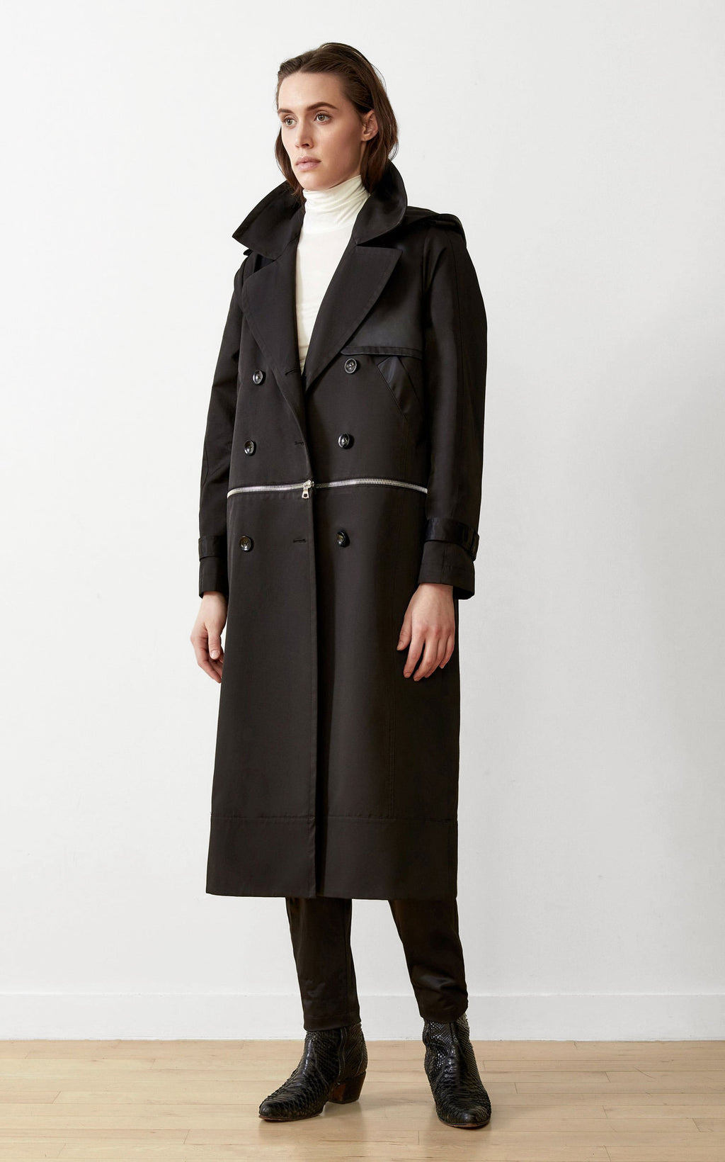 WATER-RESISTANT SUSTAINABLE CONVERTIBLE TRENCH ** ONLY 1 LEFT