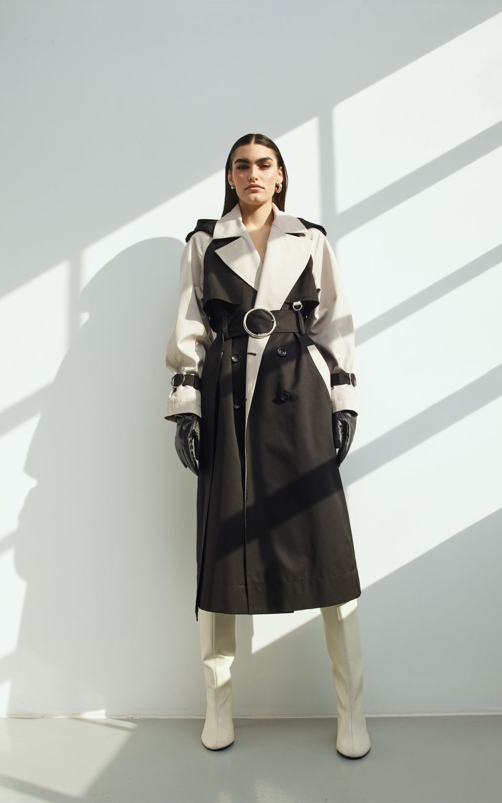 SUSTAINABLE WATER RESISTANT TRENCH COAT