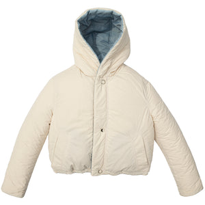 REVERSIBLE SUSTAINABLE DOWN SHORT COAT ** Only 1 XS Left