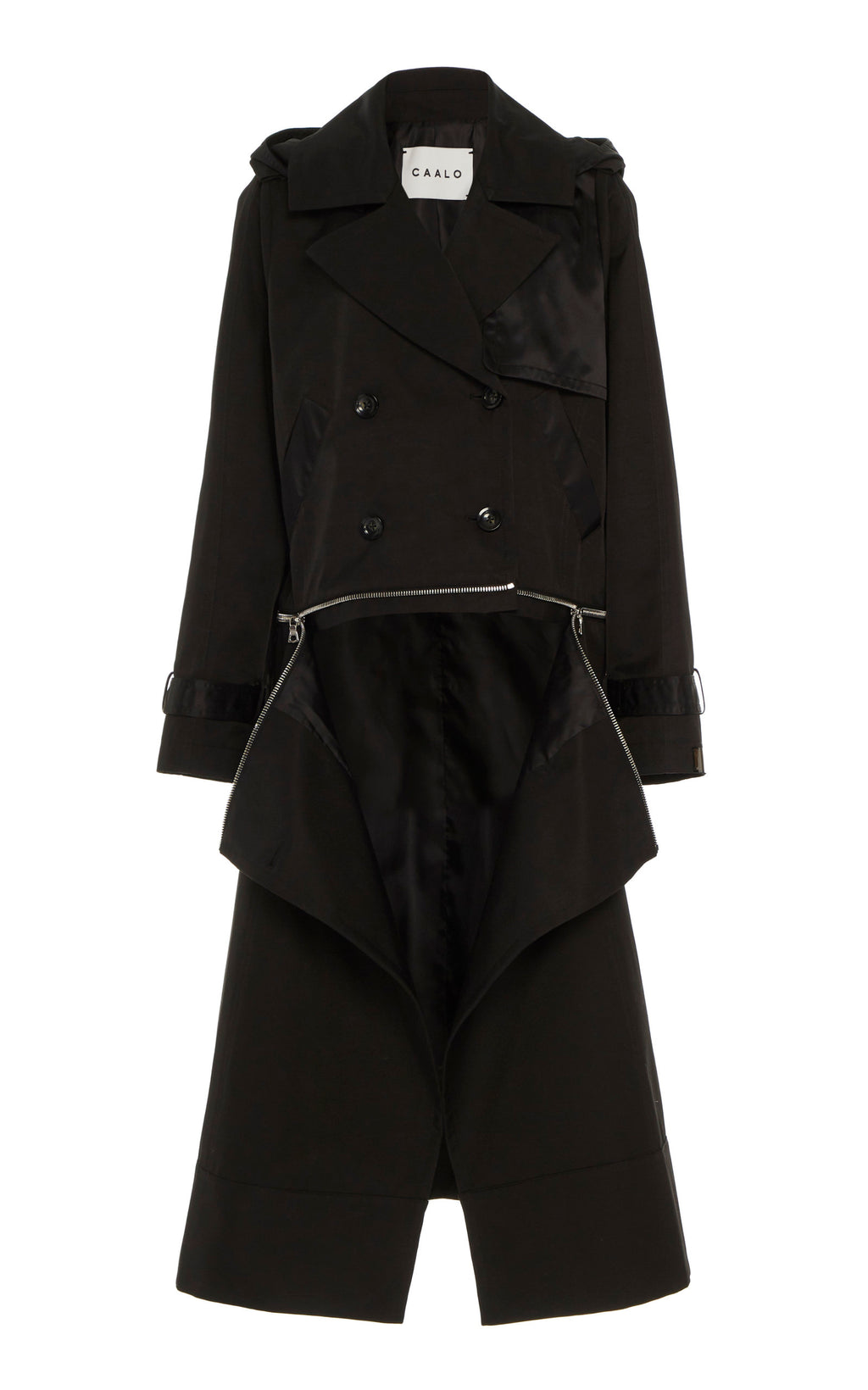 WATER-RESISTANT SUSTAINABLE CONVERTIBLE TRENCH