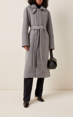 SUSTAINABLE DOWN WOOL OVER COAT ** Only 1 left