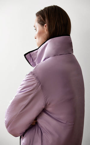 REVERSIBLE CONVERTIBLE SUSTAINABLE DOWN COAT